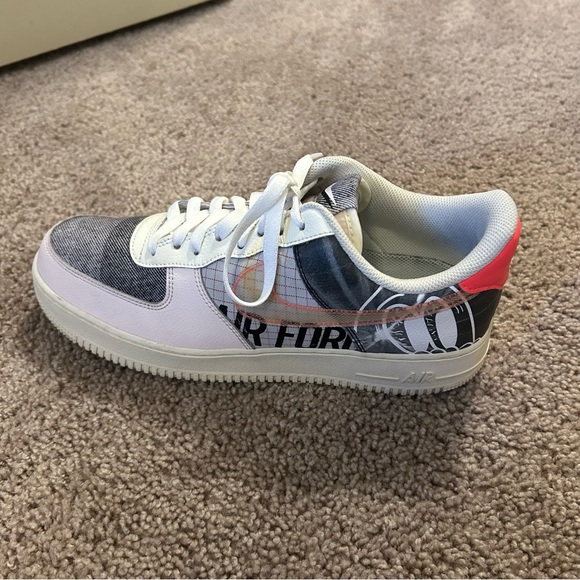 Nike Air Force 1 ’07 Low Premium 2 Zine Multicolor Men’s Size 10.5 - Picture 12 of 16